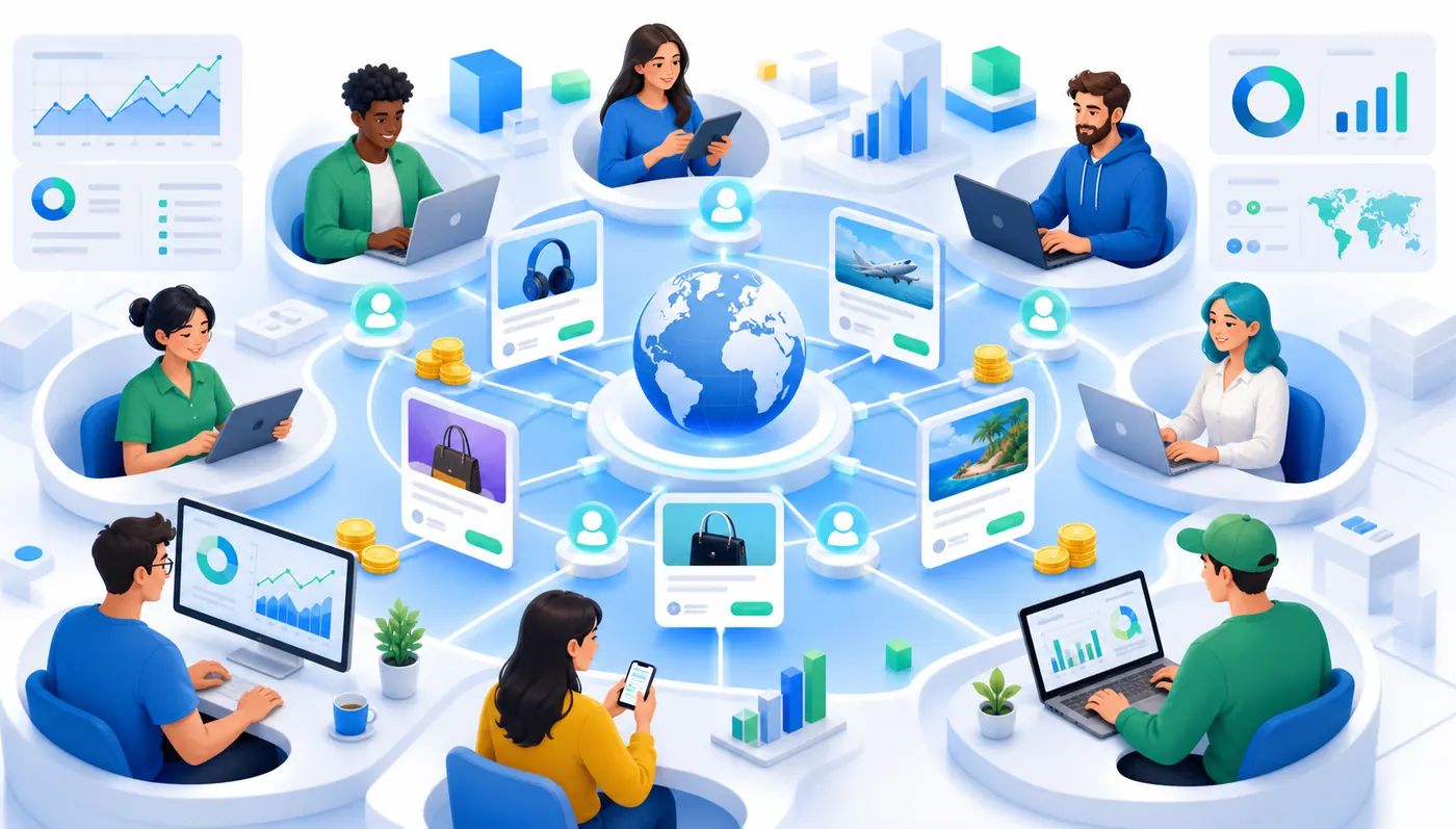 publisher partnership network scene